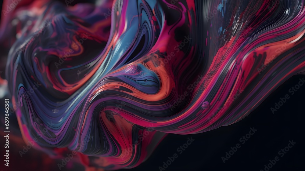 Obraz premium Abstract wavy lines. Beautiful texture. Pattern waves abstraction. Modern background for web site graphics.