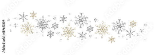 snowflakes_decorative vector red_elements banner ornaments