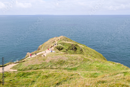 Baggy Point near Croyde, North Devon, England photo