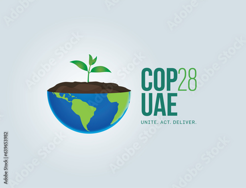 United Nations Climate Change Conference COP28 UAE. Event will be on 6-17 November 2023, in Emirate of Dubai, United Arab Emirates
