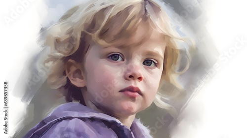 Illustration in a watercolo...