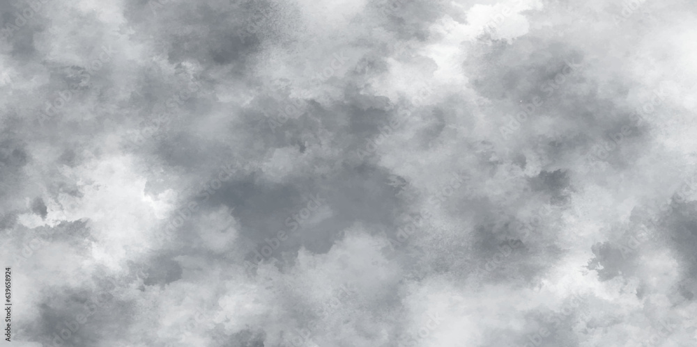 Clouds in the sky. Gray aquarelle painted paper textured canvas for design .abstract vintage background or paper. Abstract design with white paper texture background . Black and white ink effect. Clouds in the sky. Gray aquarelle painted paper textured canvas for design .abstract vintage background or paper. Abstract design with white paper texture background . Black and white ink effect.