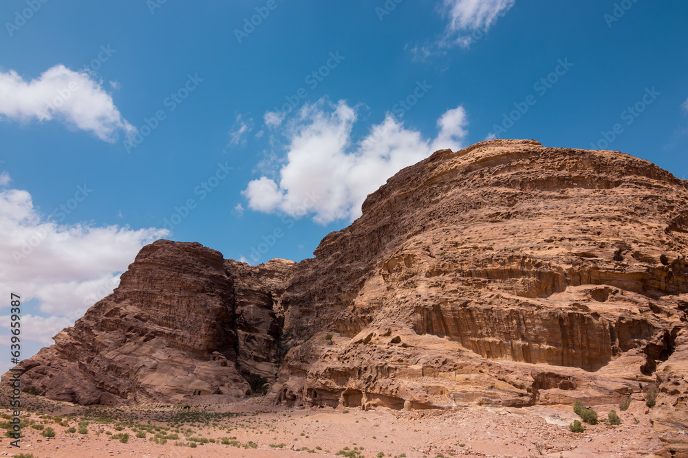 Petra, ancient city in the desert Petra, ancient city in the desert