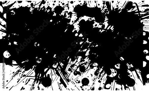 Noisy black and white grunge background