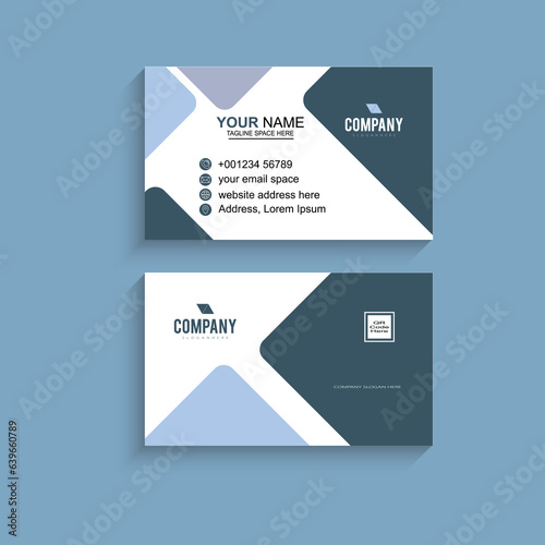 Business Card Visiting Card vector design template illustration