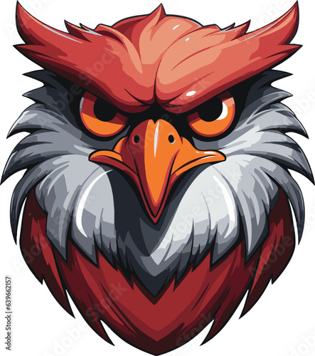 eagle mascot logo