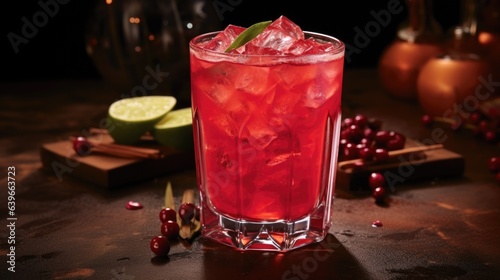 Wallpaper Mural Red Halloween cocktail in glasses close-up. Bloody spooky scary party cocktails alcoholic drinks festive concept. AI photography. . Torontodigital.ca