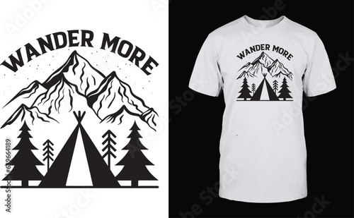 Adventure t-shirt design