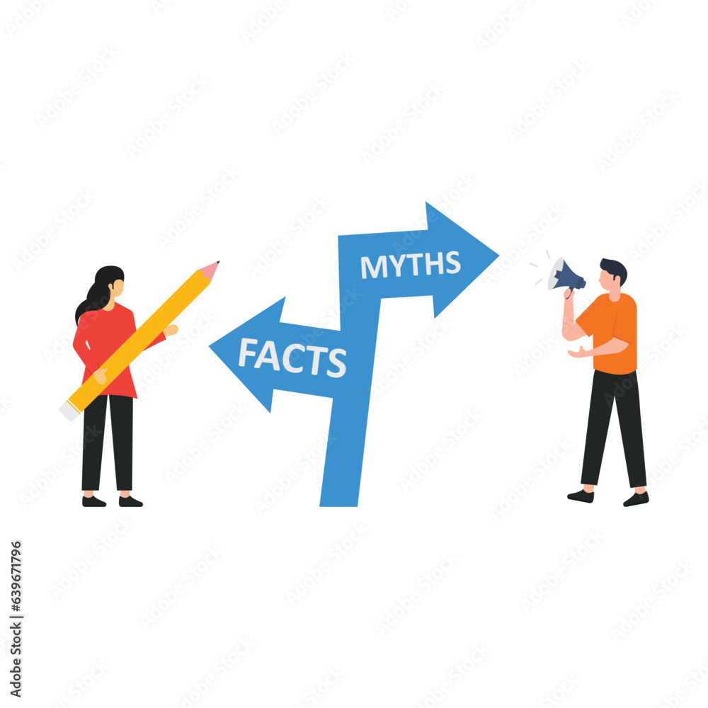 Myths and facts Information accuracy in flat tiny persons concept