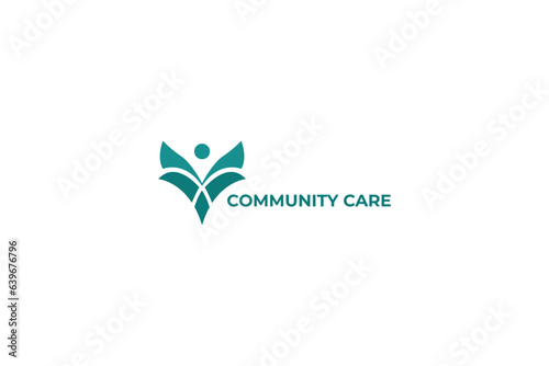 vector minimal community care logo
