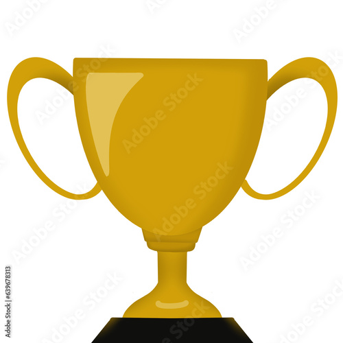 gold trophy cup