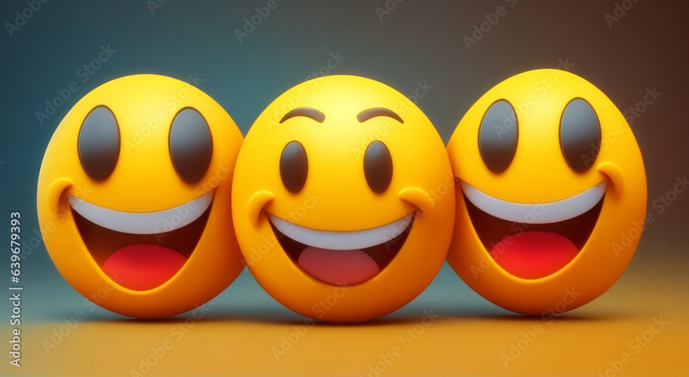 3 Smiley Emoji World Smile Day 3 Smiley Emoji World Smile Day