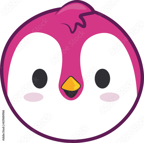 penguin face