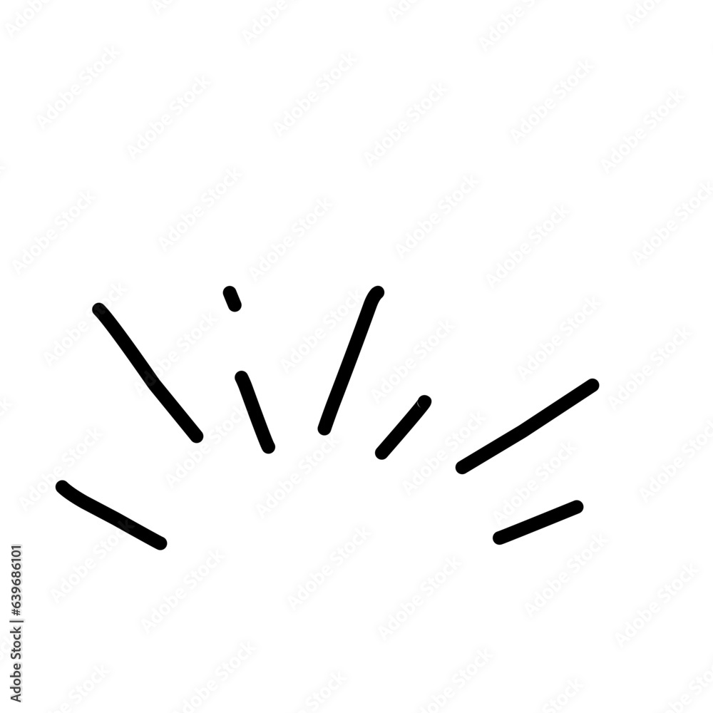 Doodle pop surprise line elements Doodle pop surprise line elements