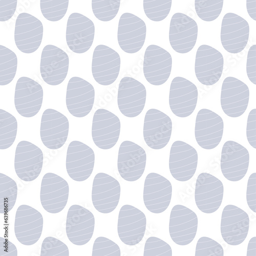 Modern printed seamless pattern. Pastel gray background in a minimalist style