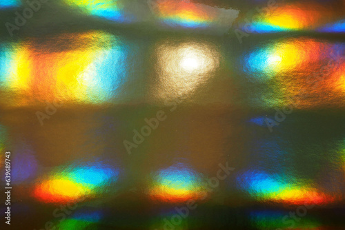 Fotografija raw holographic background. holiday Christmas. copy space