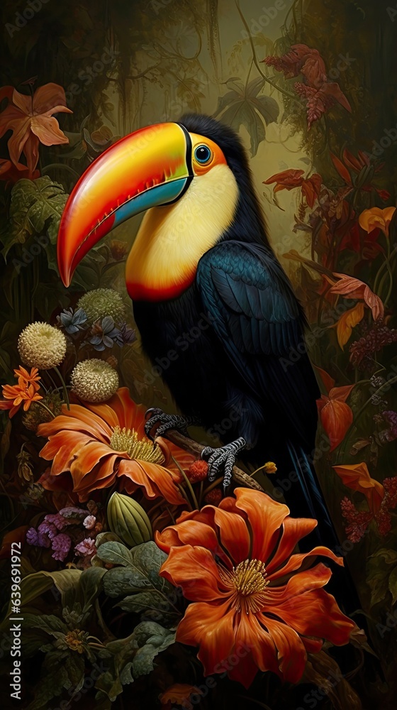 Fototapeta premium toucan bird