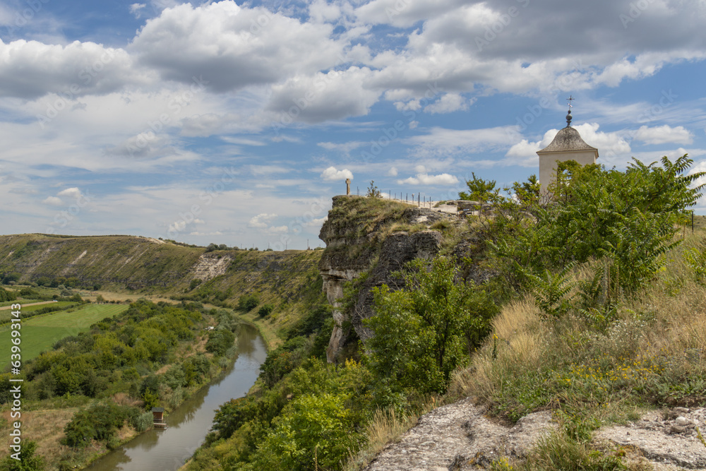 Beautiful landcsape of Old Orhei, Moldova