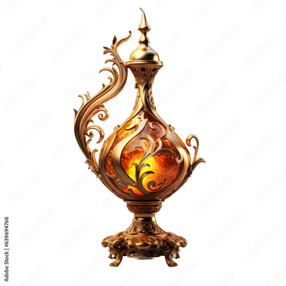 antique lamp on transparent background antique lamp on transparent background