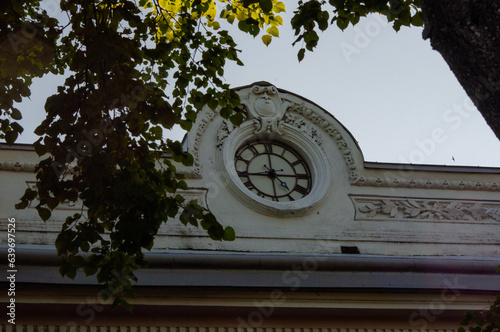 clock in the city