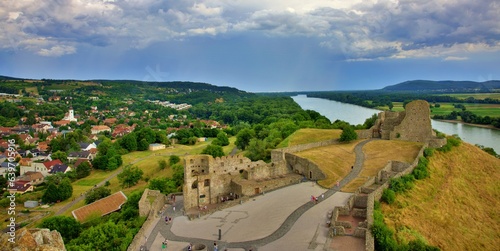 Canvas Print Bratislava Devin Castle