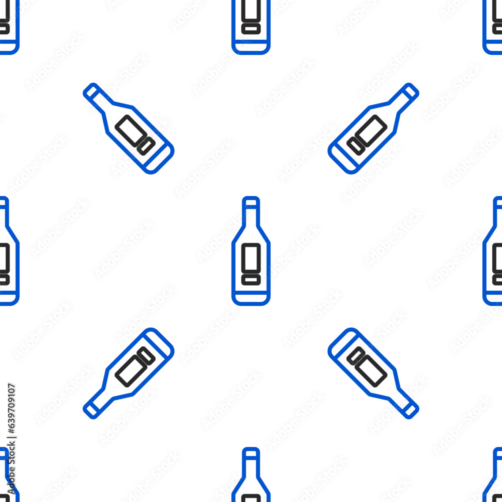 Line Medical digital thermometer for medical examination icon isolated seamless pattern on white background. Colorful outline concept. Vector Line Medical digital thermometer for medical examination icon isolated seamless pattern on white background. Colorful outline concept. Vector