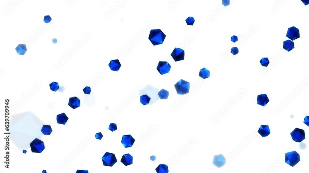 Glittering jewel loop background material Glittering jewel loop background material
