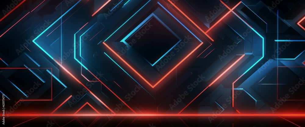 Anamorphic video 4K animation. Abstract background with AI artificial Intelligence Anamorphic video 4K animation. Abstract background with AI artificial Intelligence