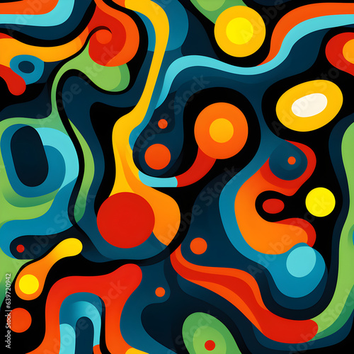 abstract background with circles