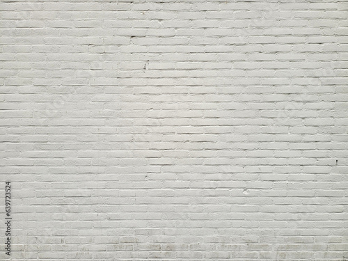 white brick wall