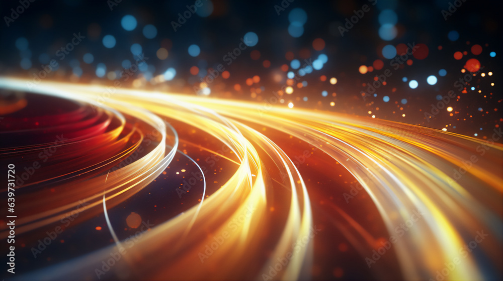 colorful abstract light trail curve, random curve, random color, hyper realistic, beautiful dreammy light, 