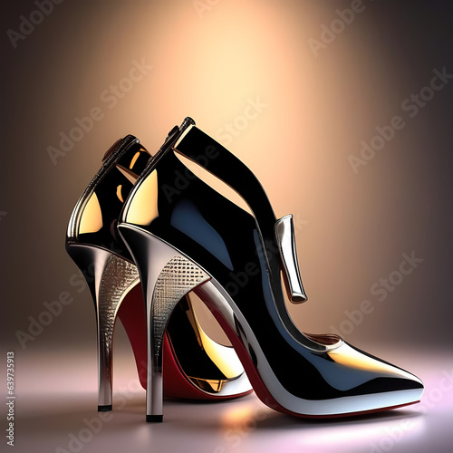 #Futurist #highheels #2050 #photoproduct #detailedAIGenerative ##FutureOfTechnology photo