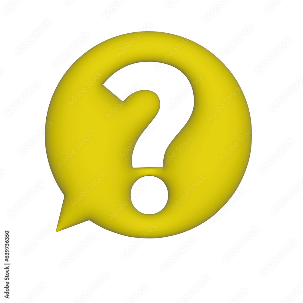 3d question mark icon 3d question mark icon