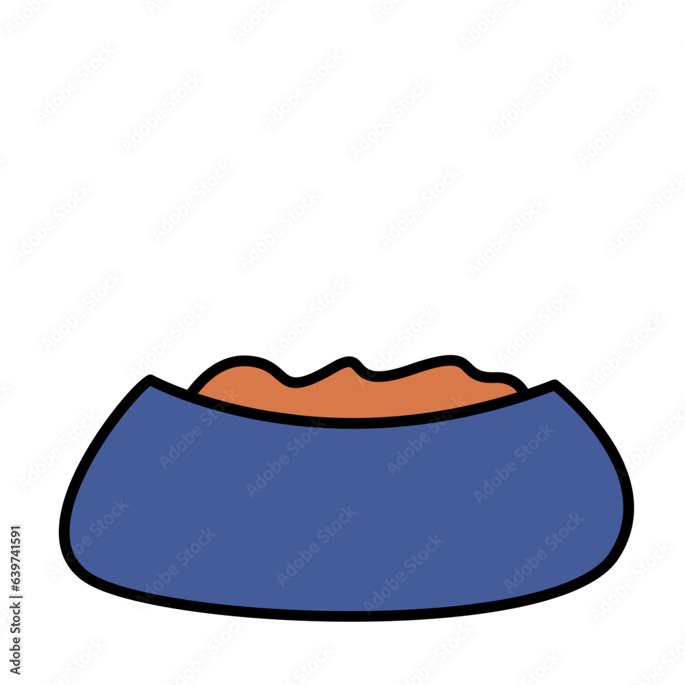 cat food of international cat day filled icon cat food of international cat day filled icon