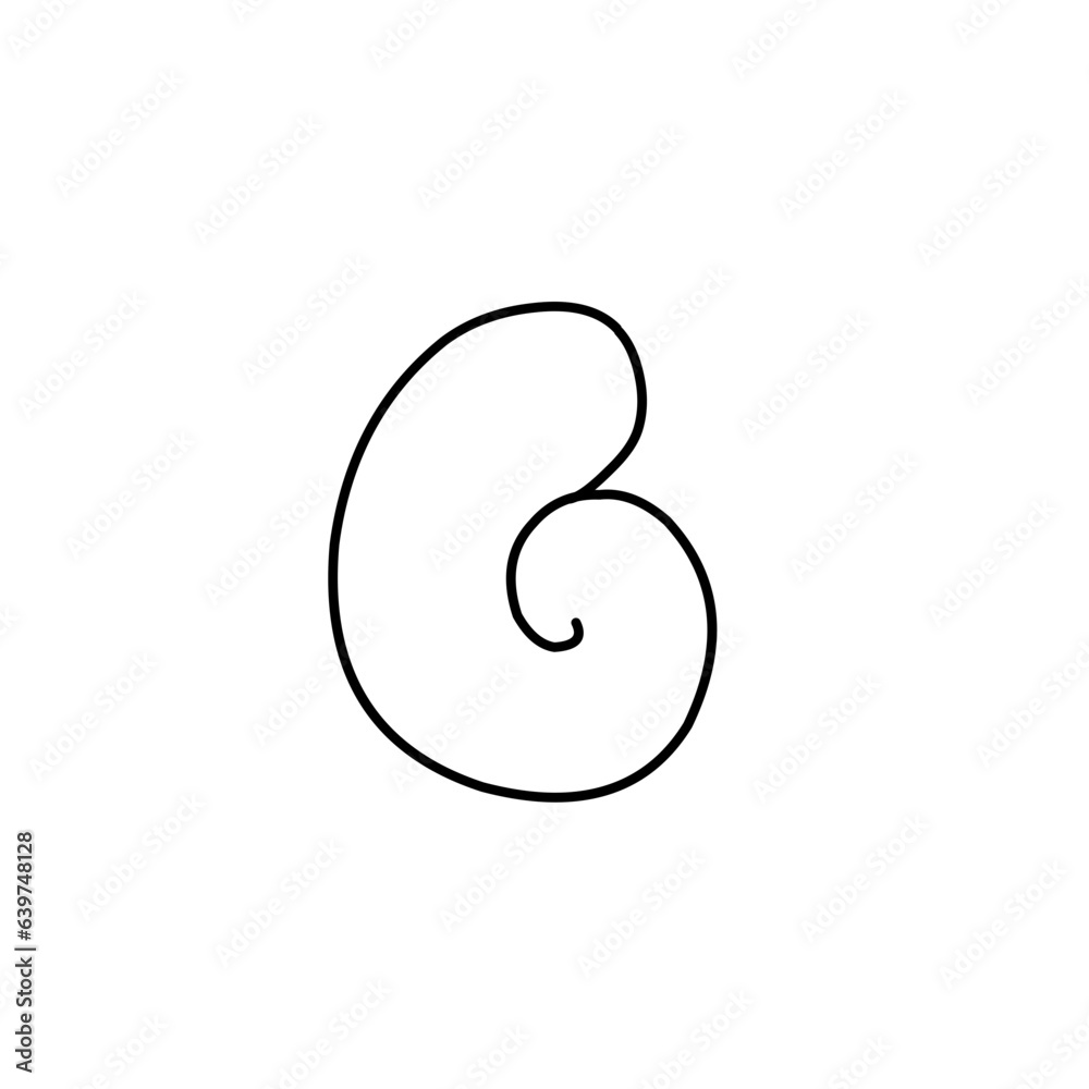 Cute Doodle letters Cute Doodle letters