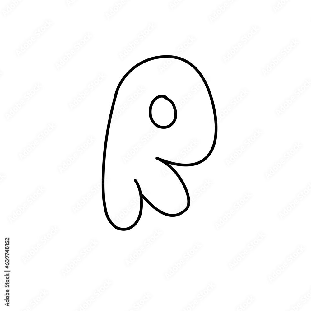 Cute Doodle letters Cute Doodle letters