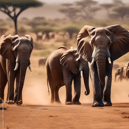 elephants in sabana