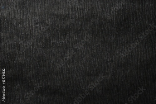 Black satin, linen textiles, jeans fabric curves wave lines background texture for web design , banner , business concept. Generative AI