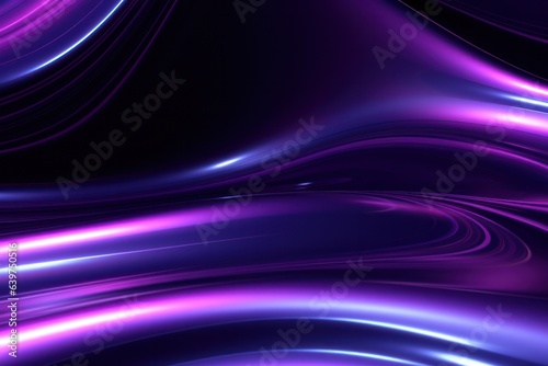 Abstract background of holographic foil  metallic texture  purple wavy wallpaper  fluid ripples  Generative AI