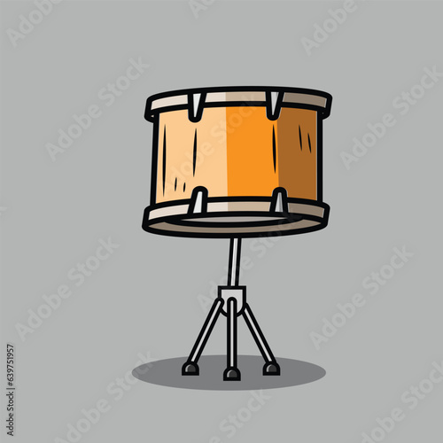 illustration of a snare drum