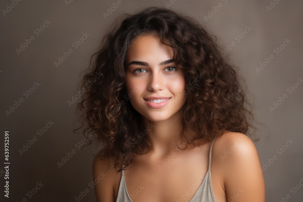 Close-up portrait of yong woman casual portrait of aucasian Asian portrait woman, Generative AI Close-up portrait of yong woman casual portrait of aucasian Asian portrait woman, Generative AI