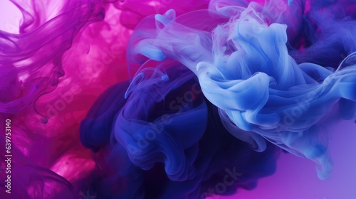 Illustration of color smoke , mist background texture