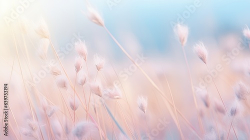 Spring flowers texture pink and purple background , Generative AI © tonstock