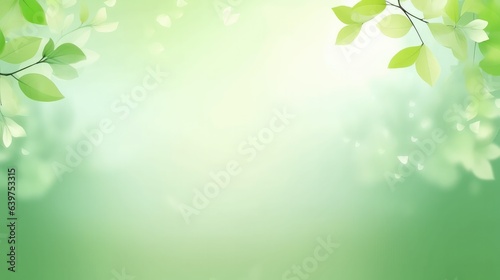Background of nature green leaf in garden at summer using as spring background cover page environment ecology or greenery wallpaper  Generative AI