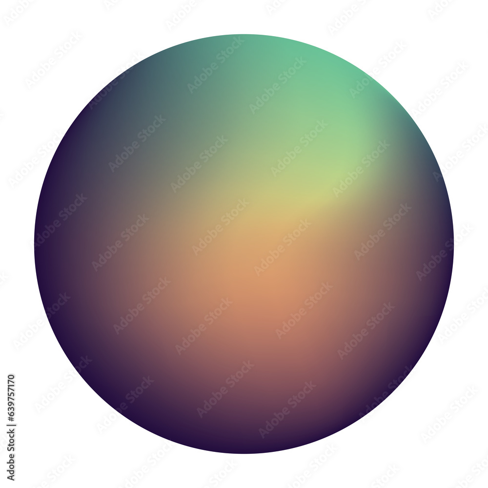 Digital png illustration of abstract shape on transparent background