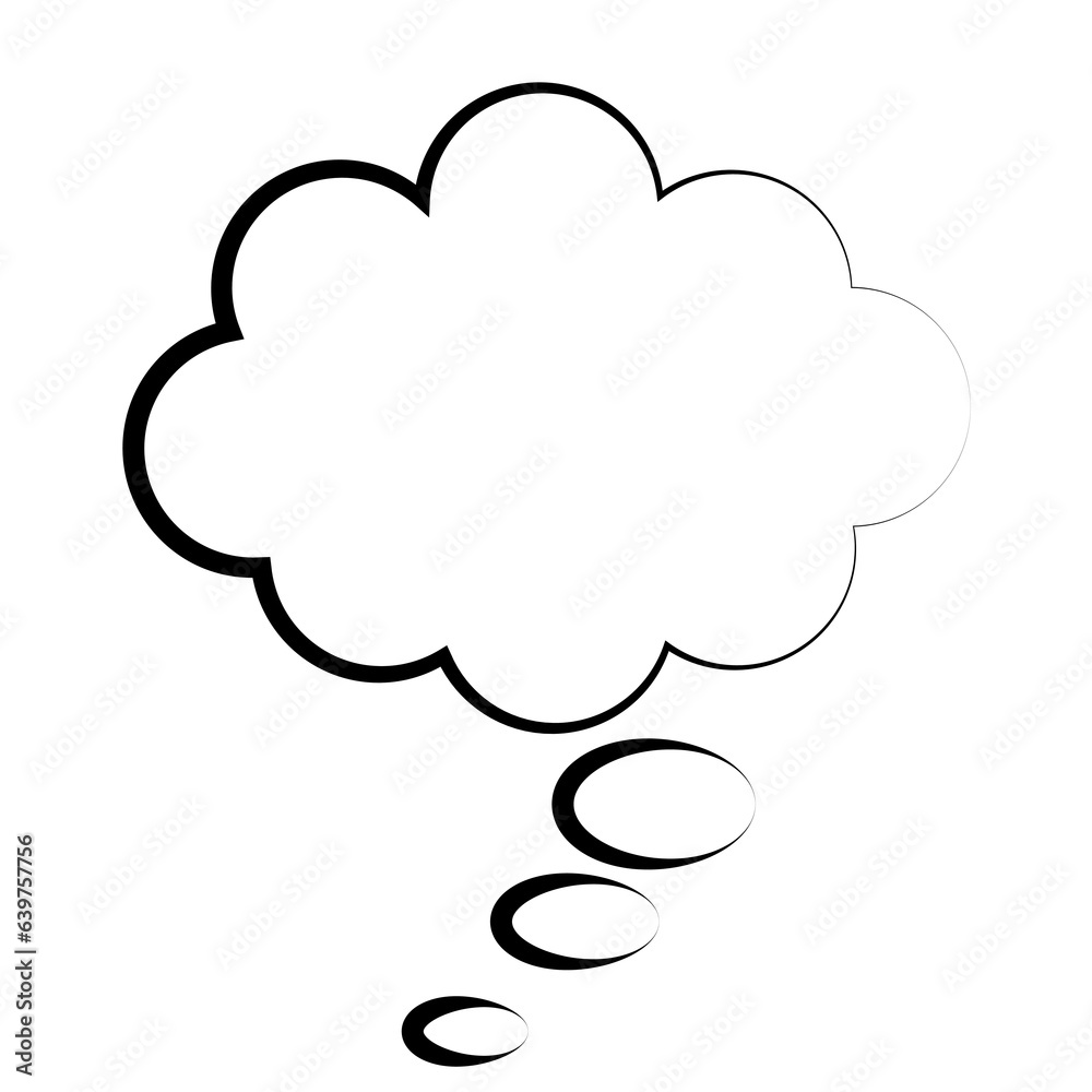 Digital png illustration of white speech bubble with copy space on transparent background Digital png illustration of white speech bubble with copy space on transparent background