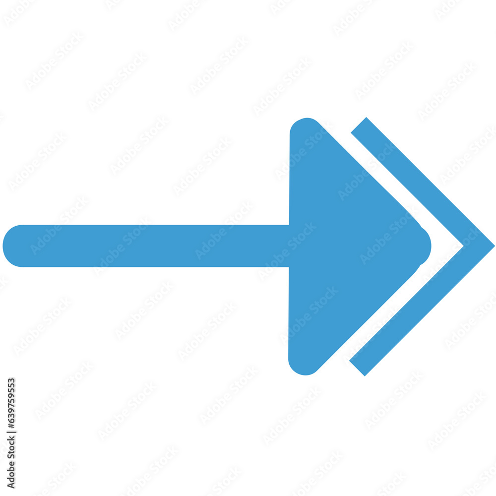 Digital png illustration of blue arrow on transparent background Digital png illustration of blue arrow on transparent background
