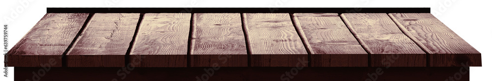 Digital png photo of wooden floor on transparent background