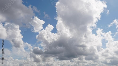 青空・空・雲・タイムラプス
