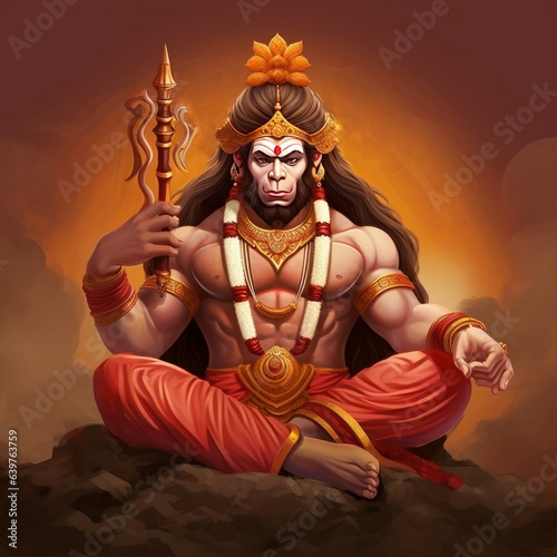 jay Shri Ram,Happy Hanuman Jayanti, celebrates the birth of Lord Sri Hanuman, Generative AI
